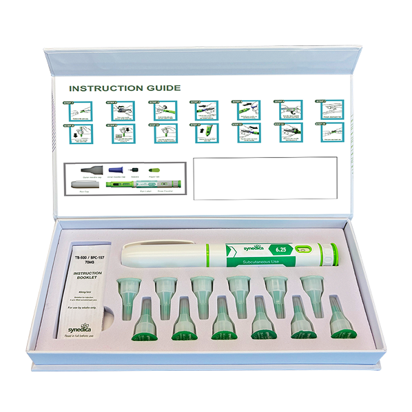 GLOW GHK-Cu / TB-500 / BPC-157 70mg Injection Dual Pen Kit