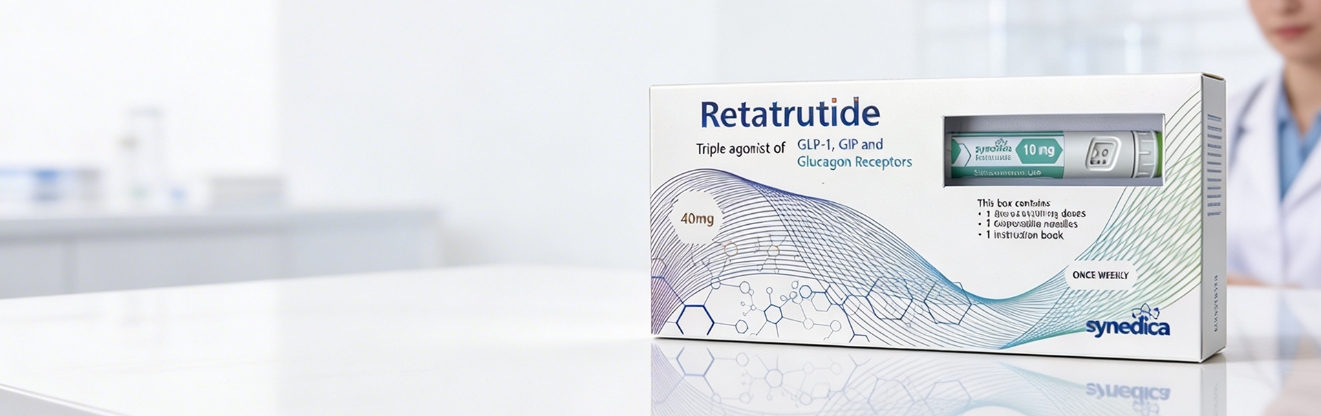 Retatrutide 40mg Injection Pen Kit 3